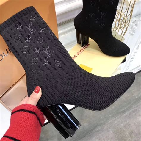 louis vuitton socks|louis vuitton sock ankle boots.